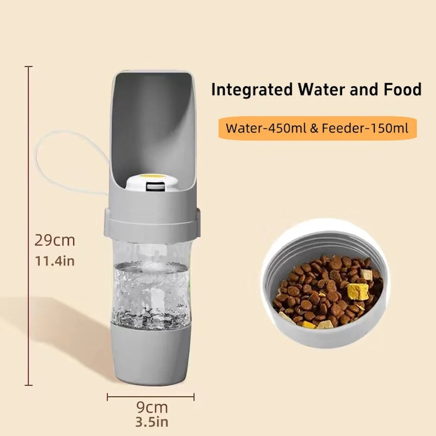AquaPaws™ – Portable 3-in-1 Dog Gourd